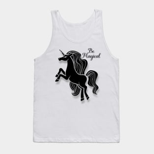 Cute Unicorn Design - Be Magical Tank Top